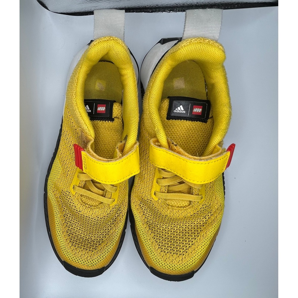 Adidas LEGO Collaboration Yellow Kid's‎ Sneakers Size 3 Youth #62